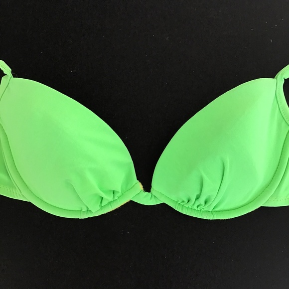 le foglie mare swimwear neon green bikini set size S - Picture 7 of 10